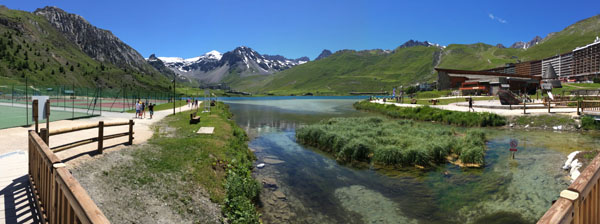 Tignes in the summer